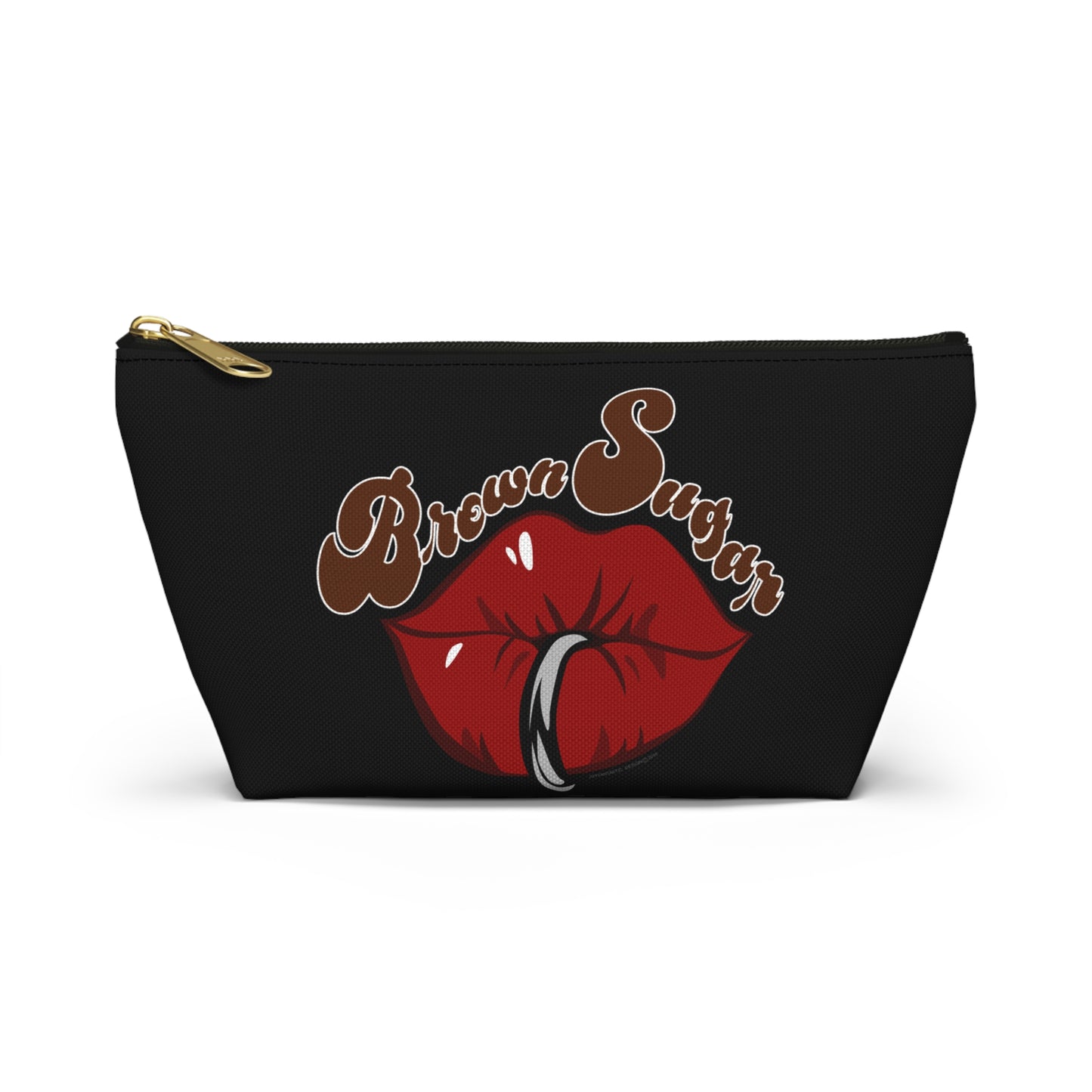 Black Accessory Pouch w T-bottom