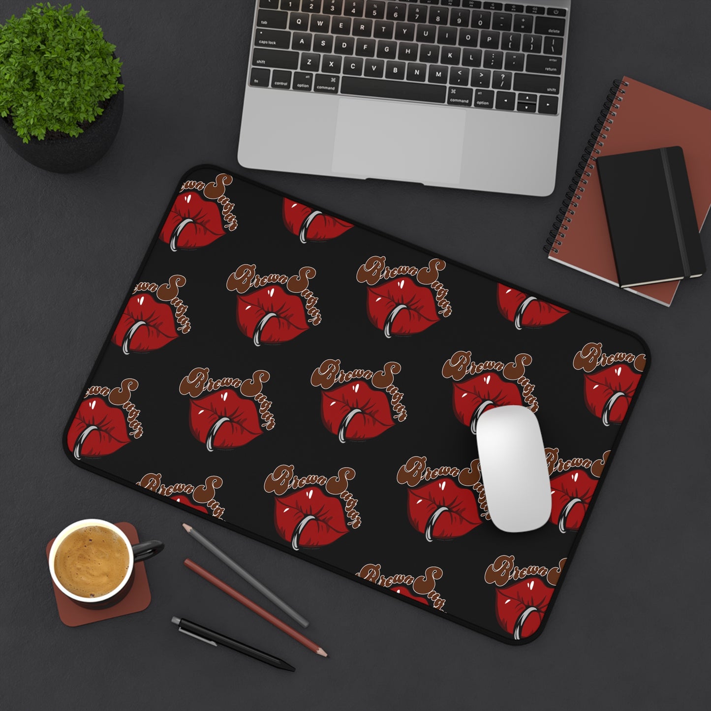 Black Multi Desk Mat