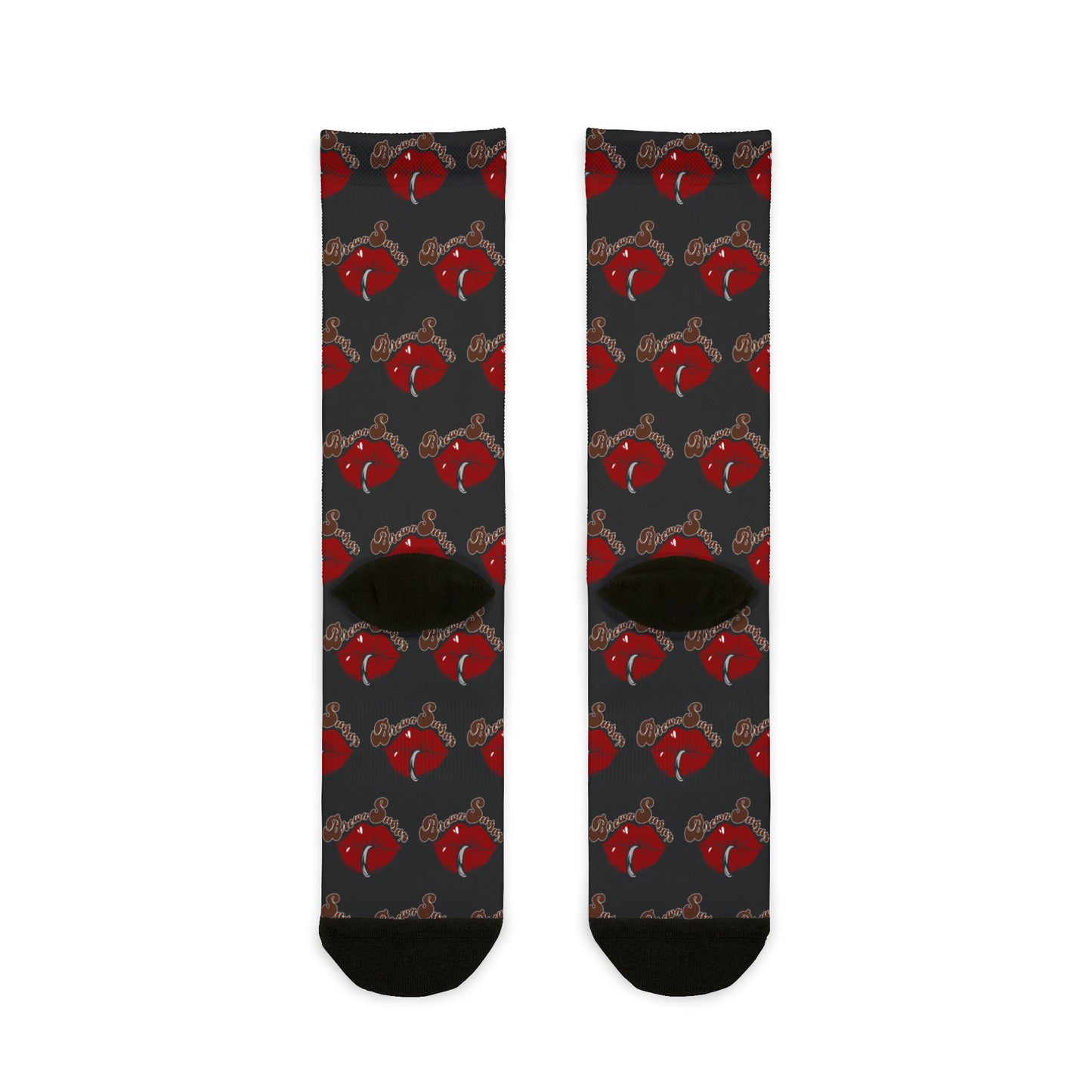 Multi Logo Crew Socks