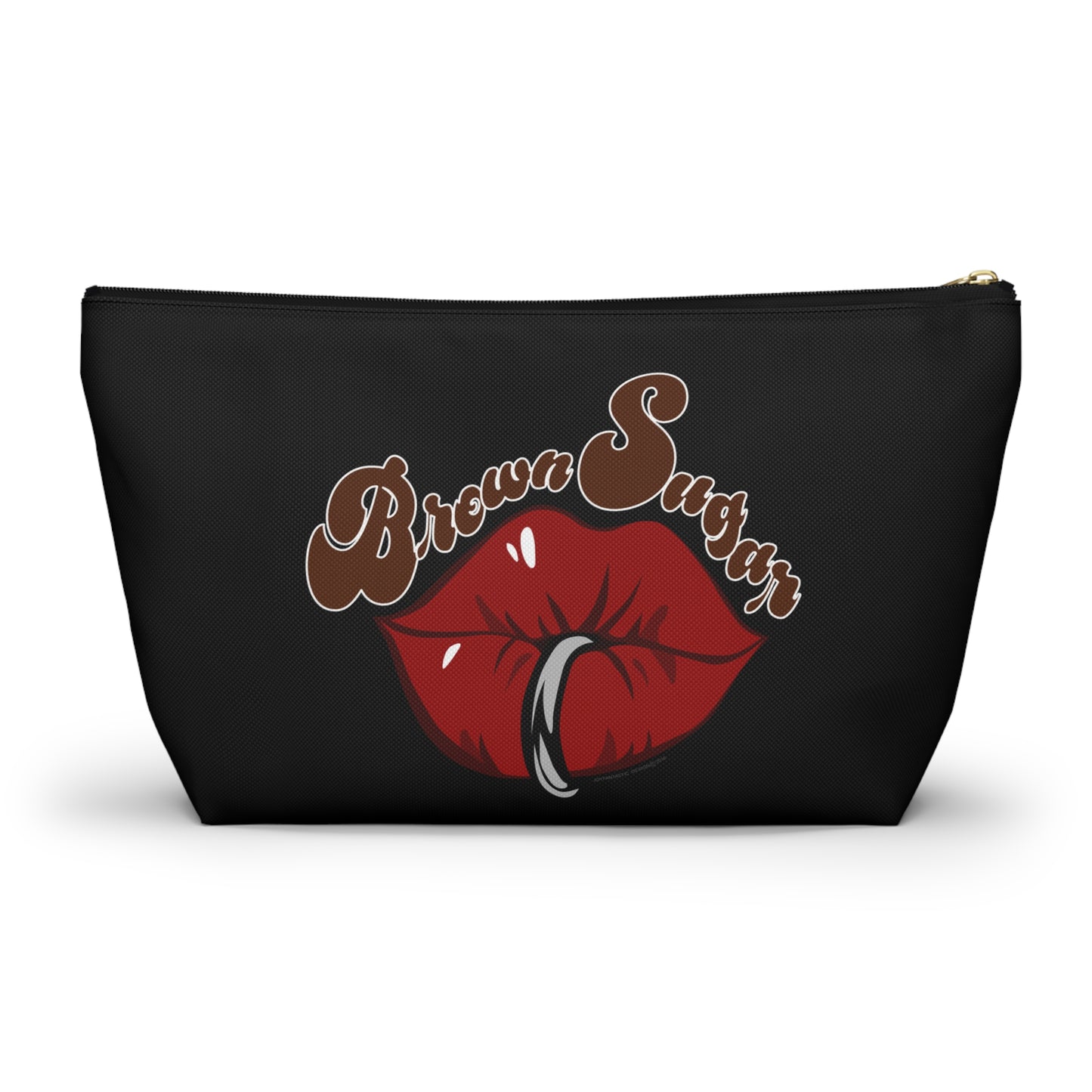 Black Accessory Pouch w T-bottom