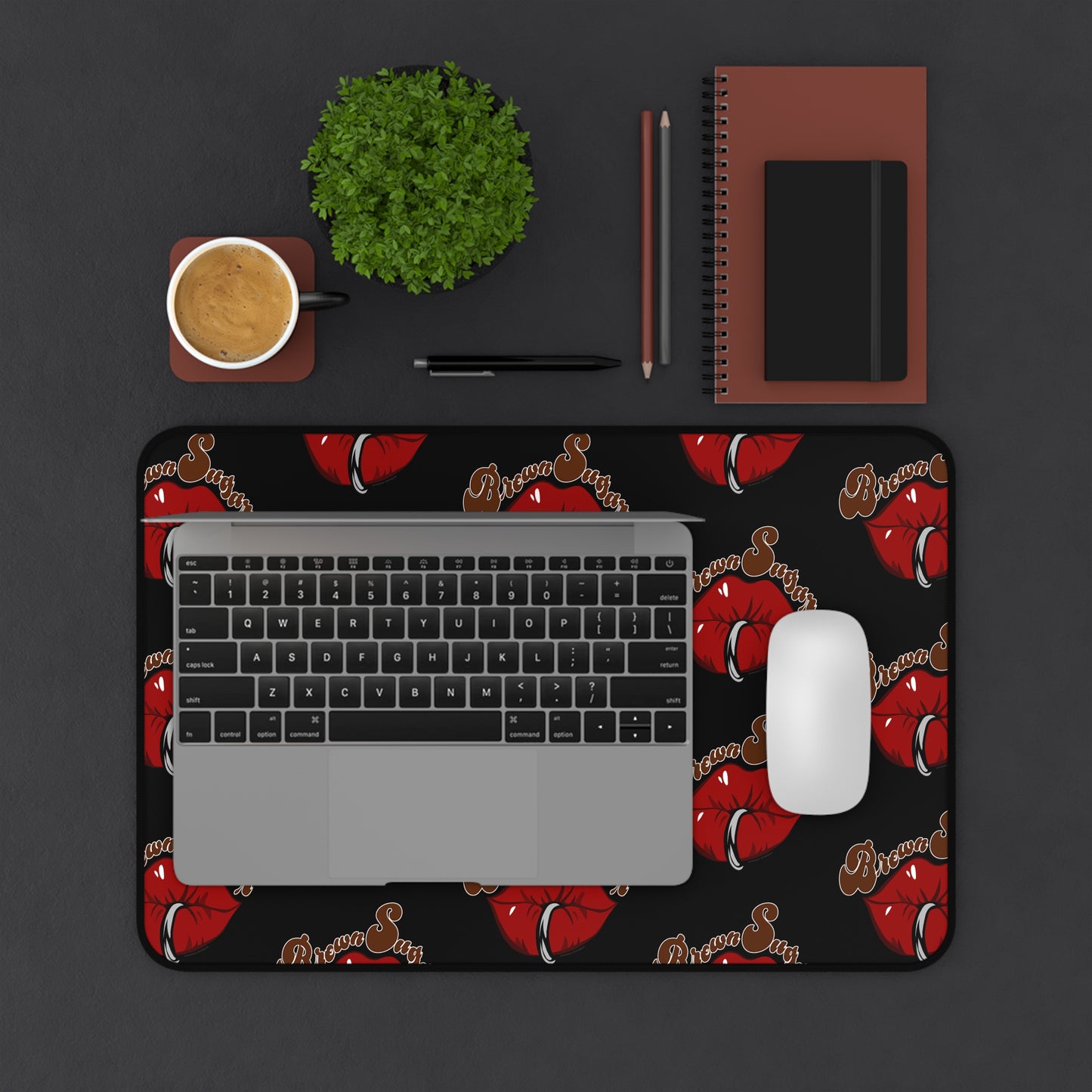 Black Multi Desk Mat