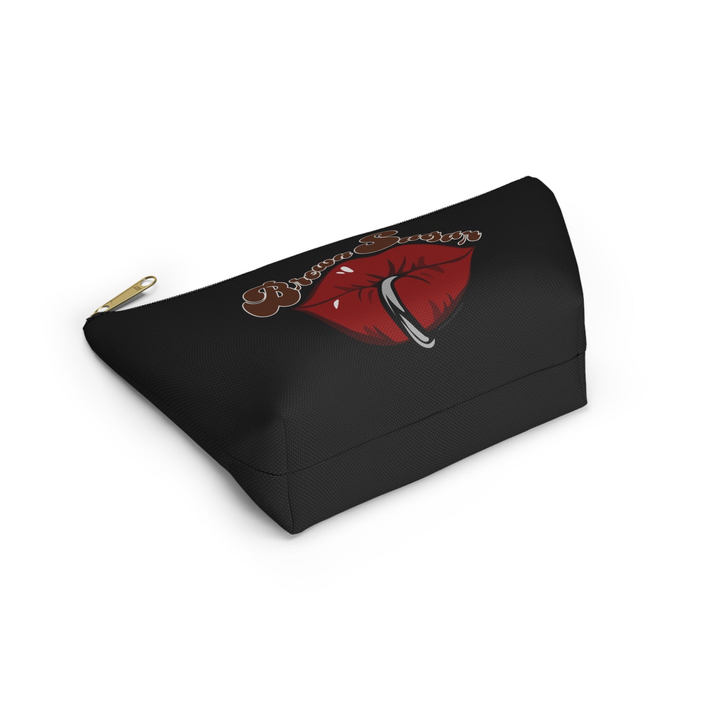 Black Accessory Pouch w T-bottom