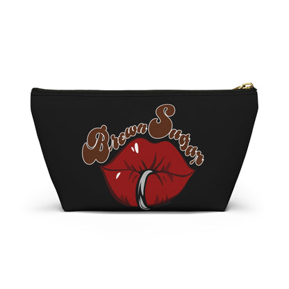 Black Accessory Pouch w T-bottom