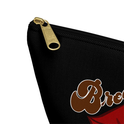 Black Accessory Pouch w T-bottom