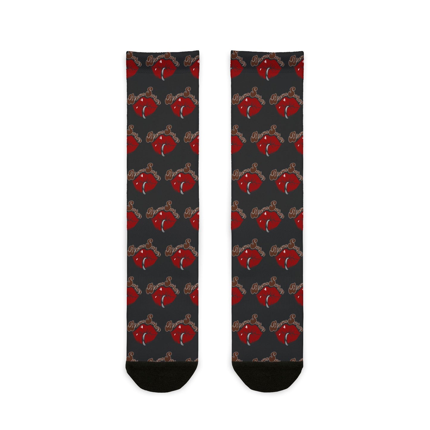 Multi Logo Crew Socks