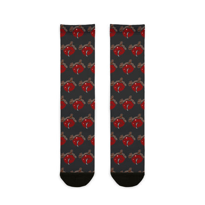 Multi Logo Crew Socks